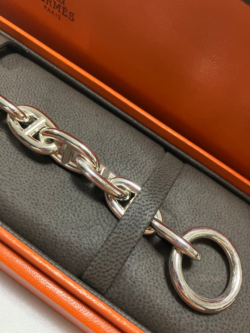 HERMES シェーヌダンクルブレスレットGM 14コマ