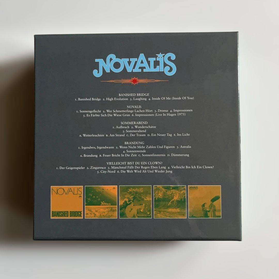ノヴァリス 紙ジャケットCD5タイトル・ボックス・セット 未開封・新品