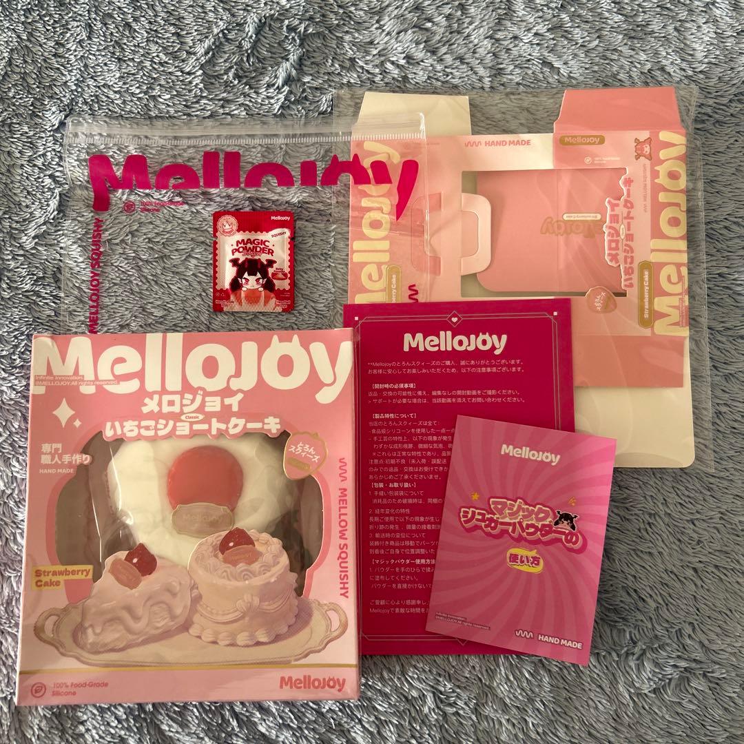 あ*ま様 mellojoy いちごショートケーキ　スライス　メロジョイ　スクイー