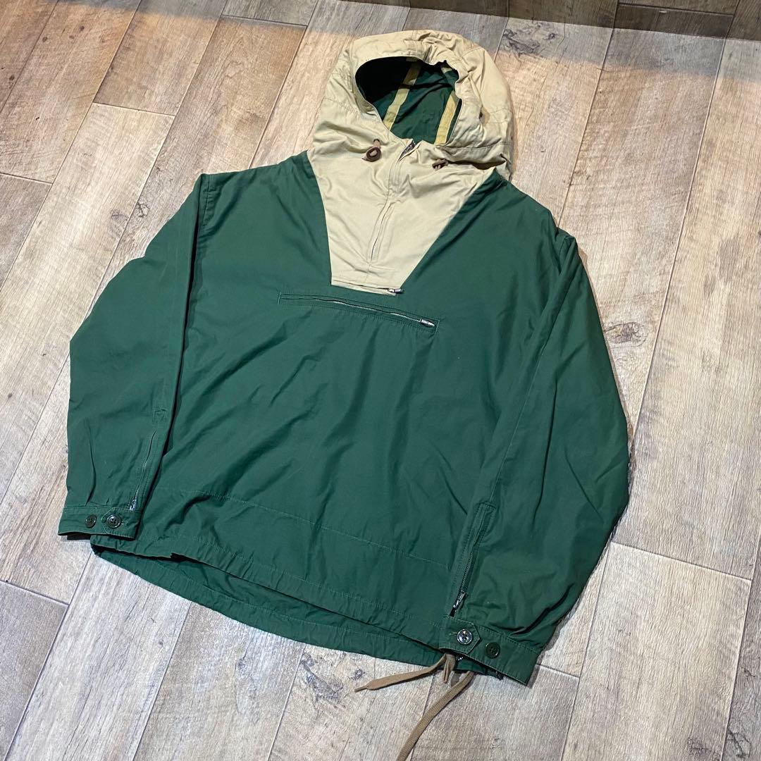 名作J.CREW 巨人タグ コットンアノラックパーカー