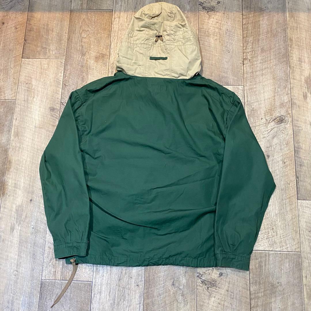名作J.CREW 巨人タグ コットンアノラックパーカー