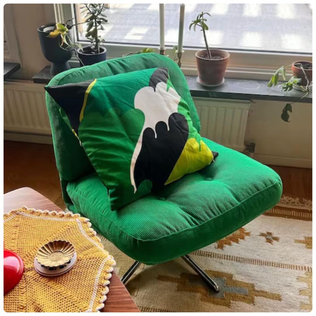 ♦︎新品♠︎未開封♦︎ IKEA ディヴリンゲ ソファ 回転パーソナルチェア 椅子
