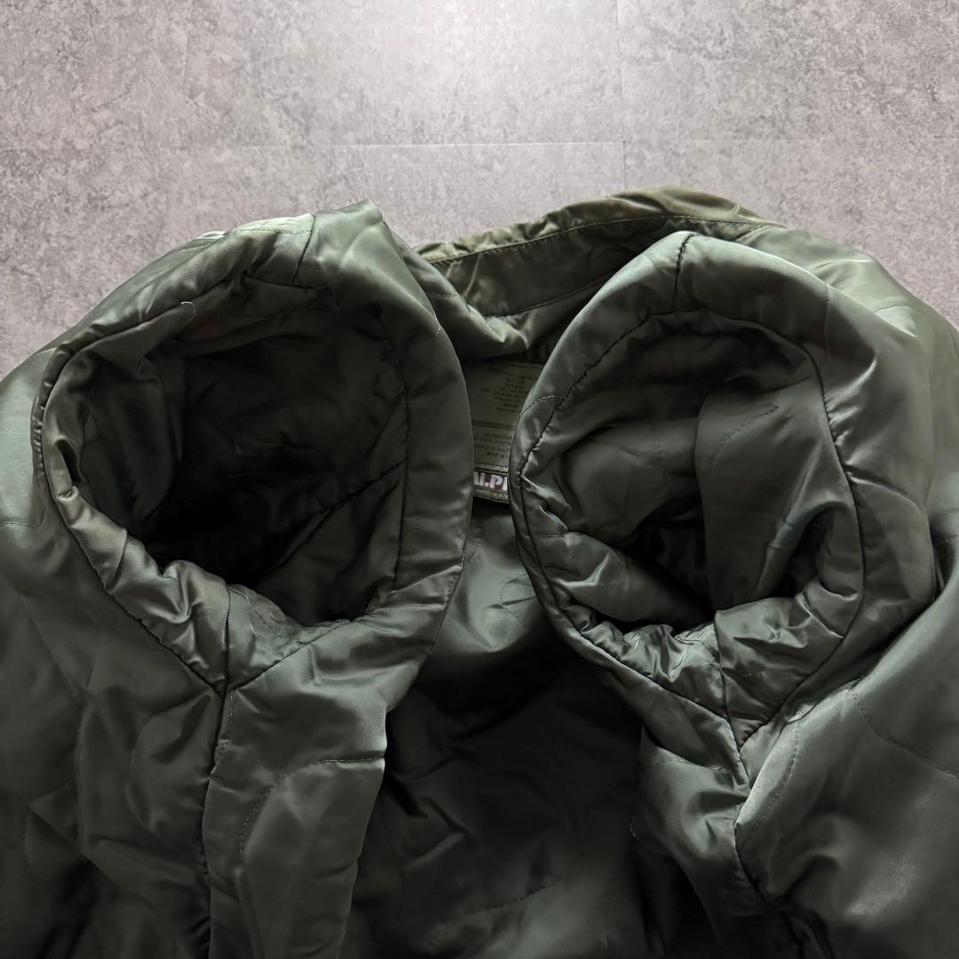 80s alpha フライトジャケット　cwu-45p 旧タグ　USA製　M