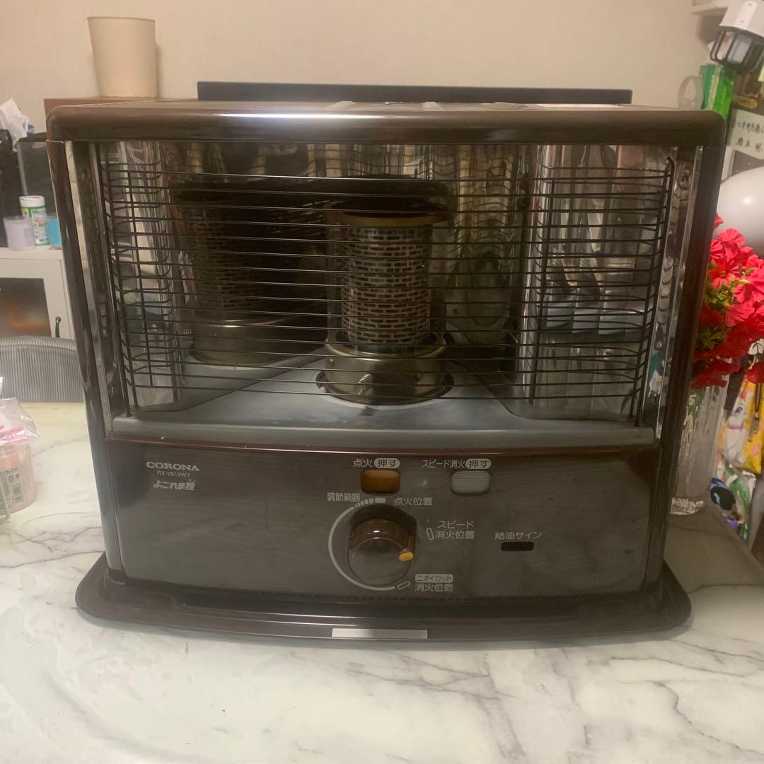 良品　2019年■コロナ CORONA 石油ストーブRX-2919WY■燃焼確認