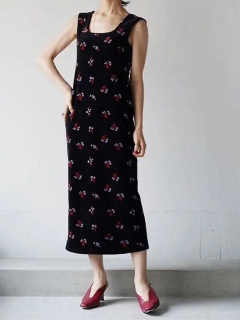 mame kurogouchi ジャガードワンピース