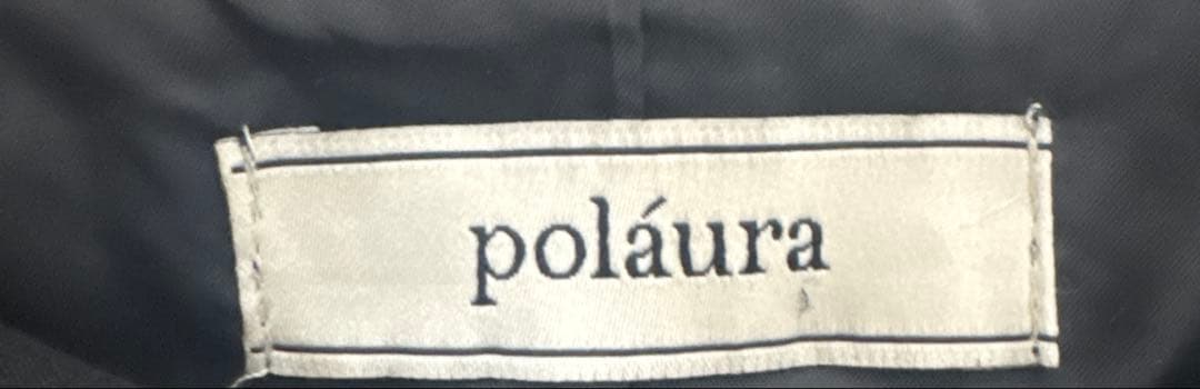 美品✨poláura オフショルカラーダブルボタンジャケット