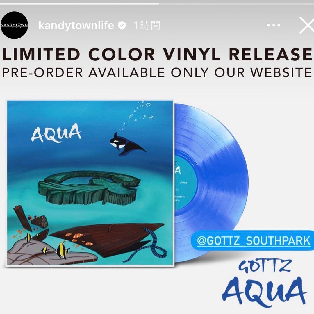 GOTTZ(KANDYTOWN) AQUA レコード IO.Yo-Sea