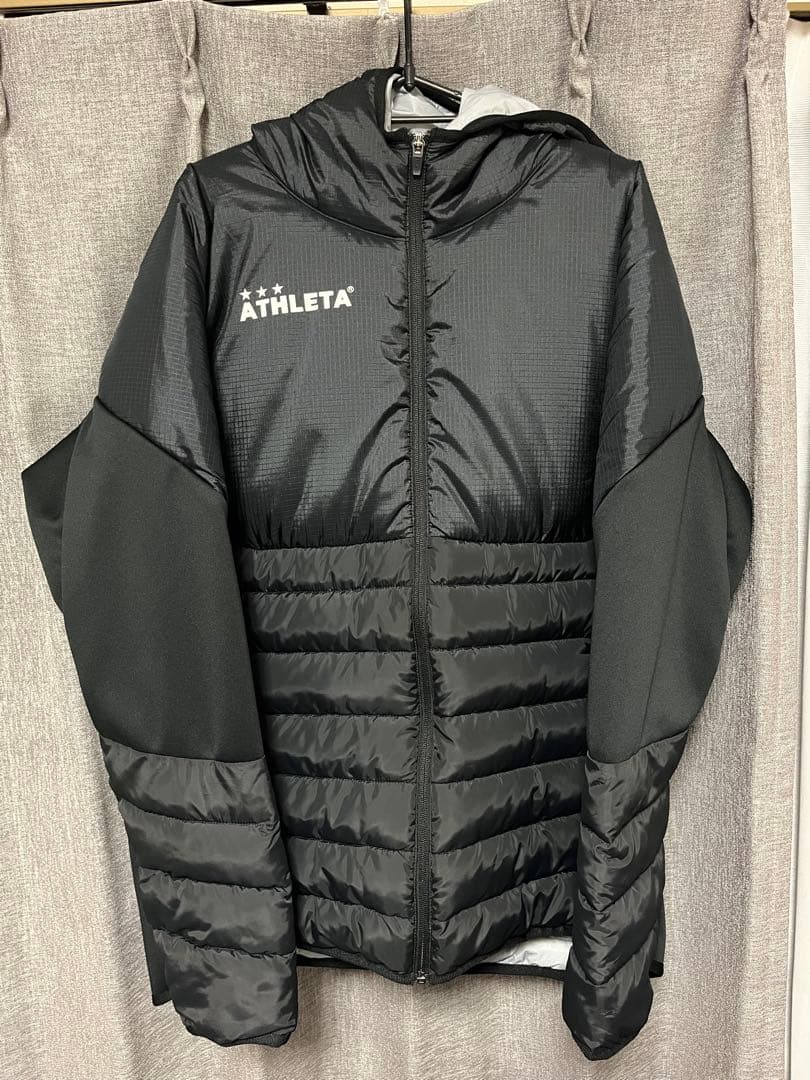ATHLETA 中綿ウォーマー上下セット　Oサイズ　サッカー