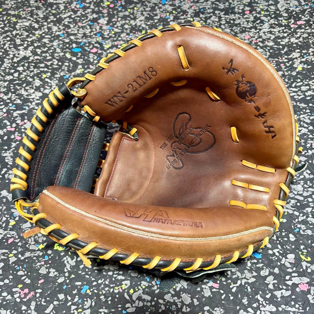 ハタケヤマ キャッチャーミット 和牛軟式 WN-21M8 グローブ 軟式用 野球
