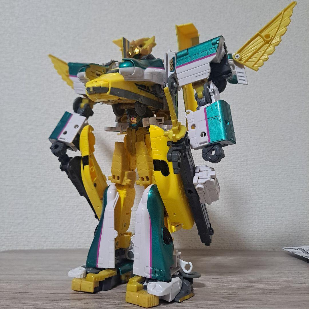 シンカリオン　E5　はやぶさ　MKⅡ　ドクターイエロー923 オーバークロス合体