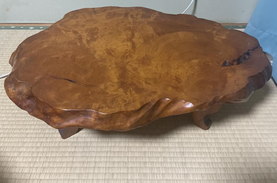 座卓 一枚板 花台