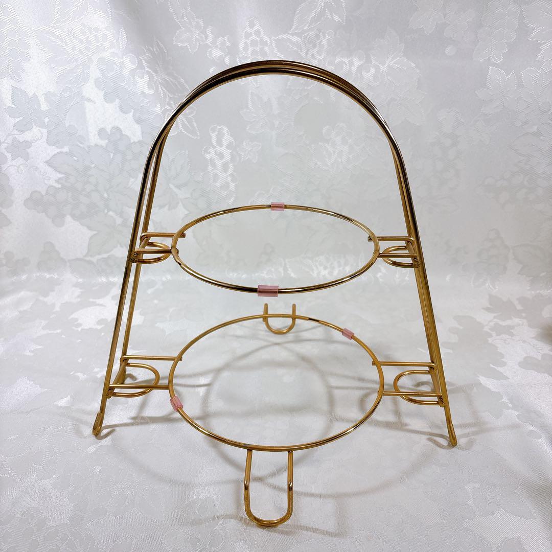 shiorichi様ノリタケ ケーキスタンド ハイティースタンド