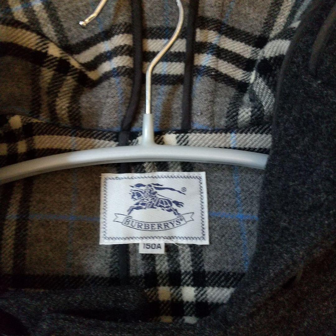 BURBERRY LONDON ダッフル コート ノバチェック グレー