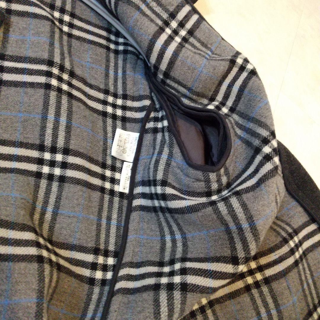 BURBERRY LONDON ダッフル コート ノバチェック グレー