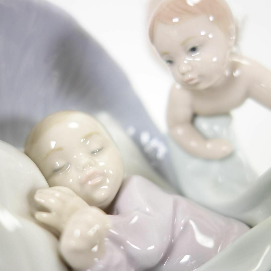 希少 絶版！ リヤドロ 「いい夢みてね」 天使 赤ちゃん 8400 LLADRO