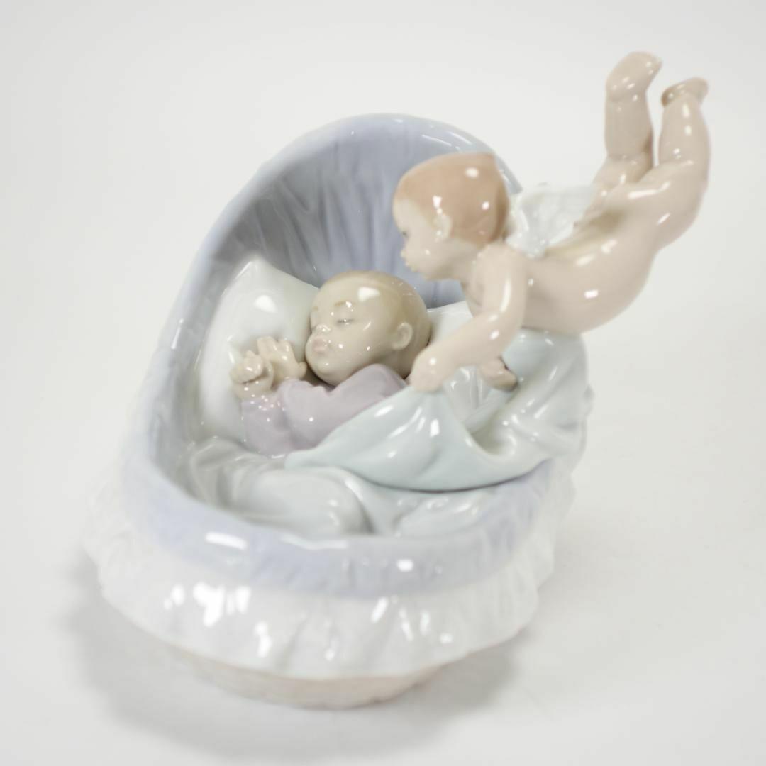 希少 絶版！ リヤドロ 「いい夢みてね」 天使 赤ちゃん 8400 LLADRO