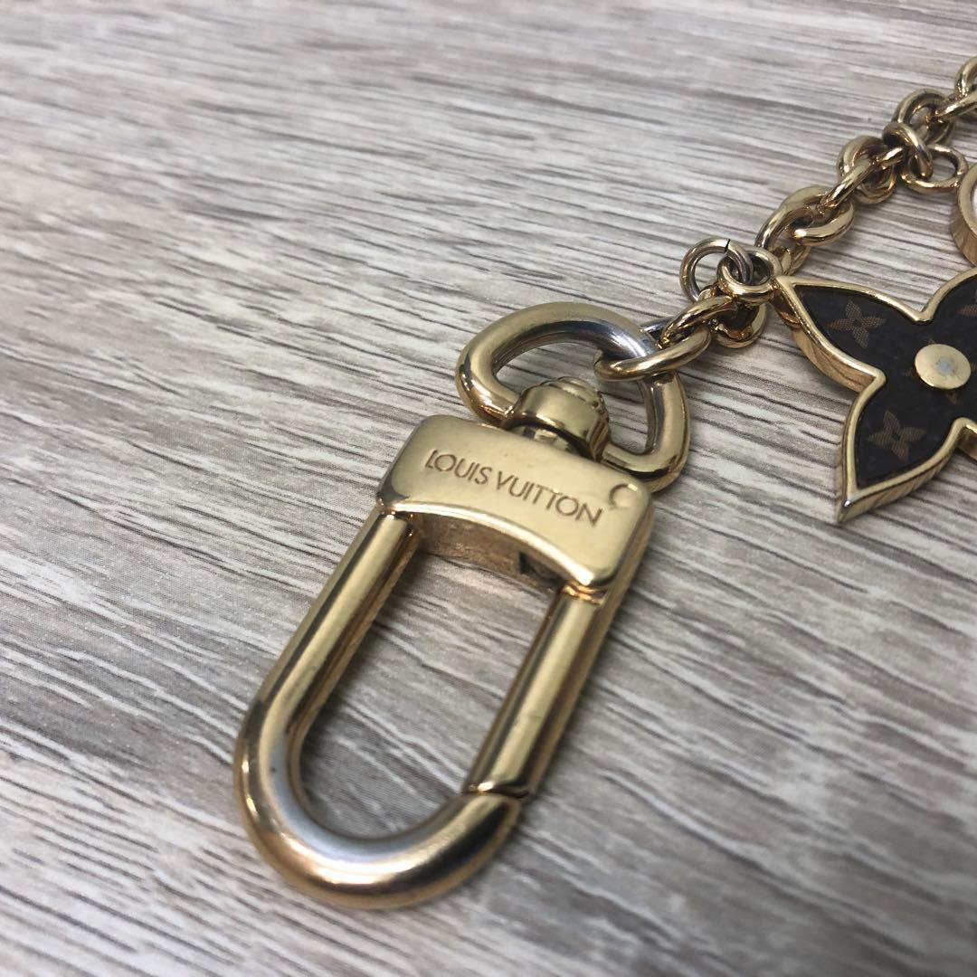 正規品 ヴィトン キーホルダー チャーム M68999 ゴールドカラー