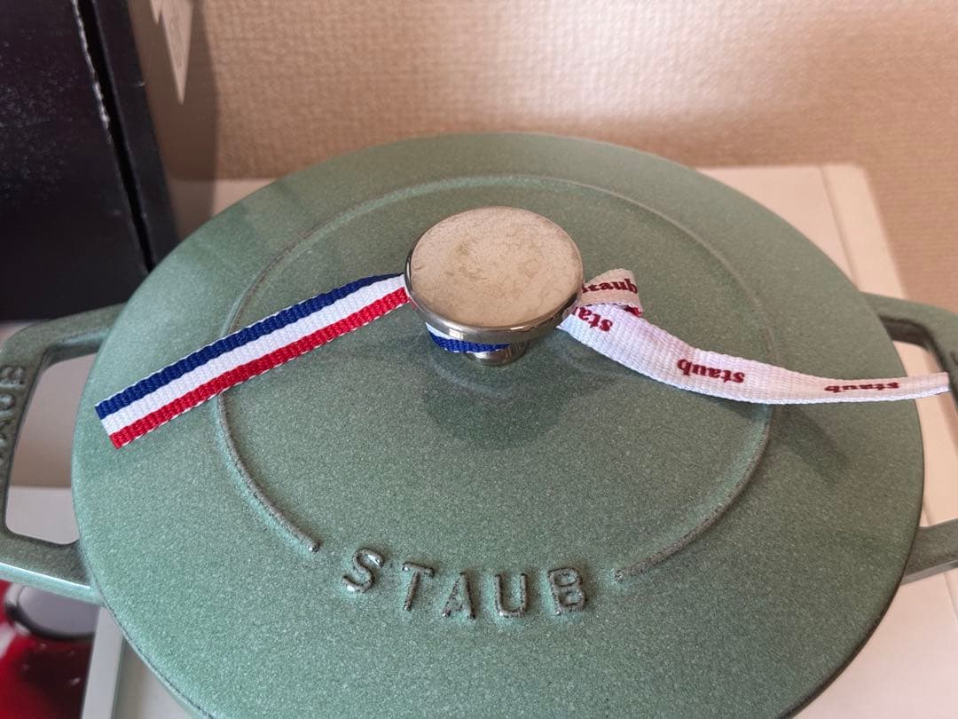 STAUB ストウブ ワナベ Wa-NABE M 18㎝ セージグリーン