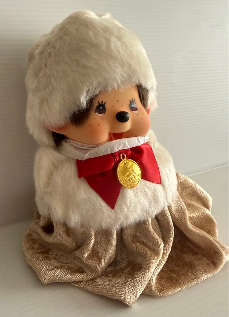 メ*0様 モンチッチFurMonchhichi CharmMascotBeige