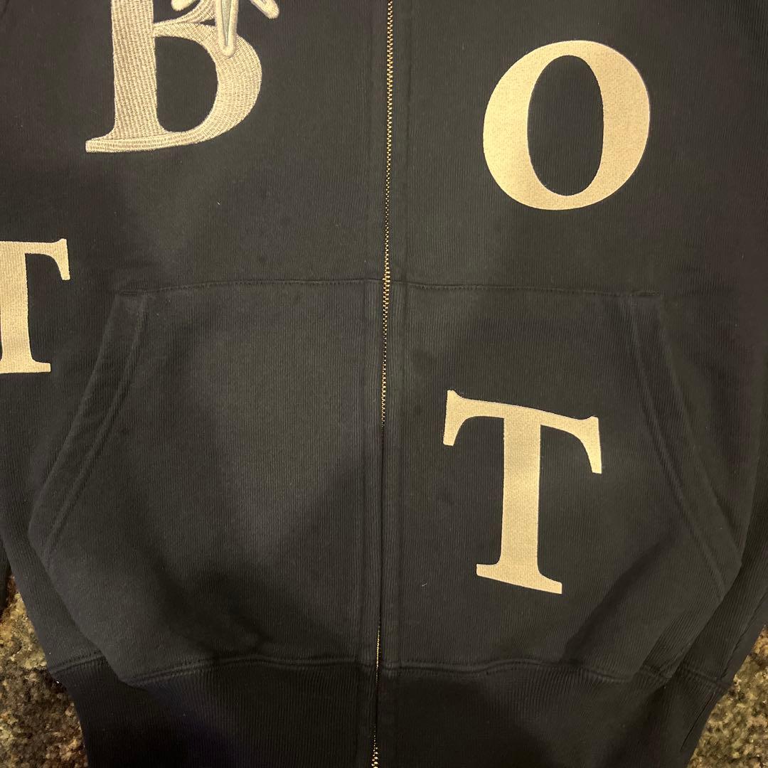 bott ジップパーカー