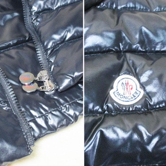MONCLER モンクレール ダウンベスト ナイロン サイズ2 ブラック