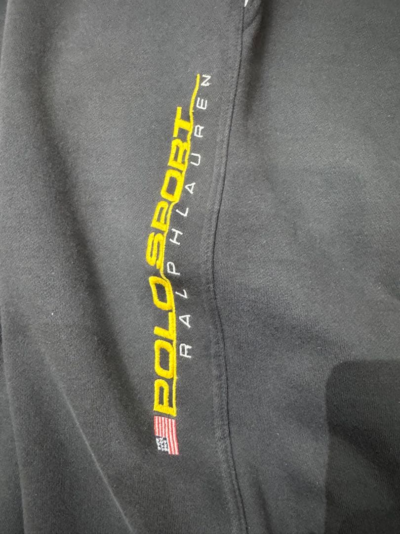 90s POLO SPORT スウェットパンツ ネイビー