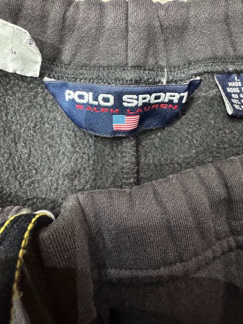 90s POLO SPORT スウェットパンツ ネイビー