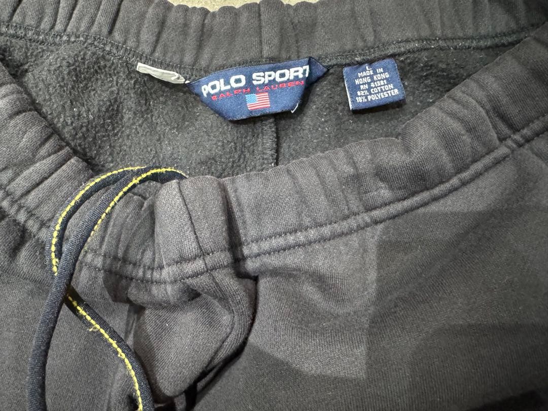 90s POLO SPORT スウェットパンツ ネイビー