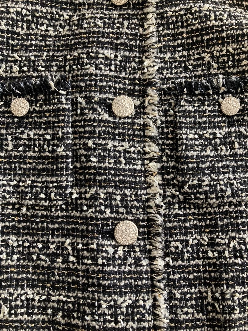 IENA Monotone Tweed ツイードジャケット