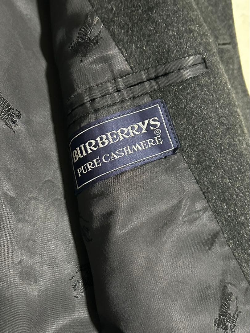 【90's 希少】Burberrys カシミヤ ステンカラーコート