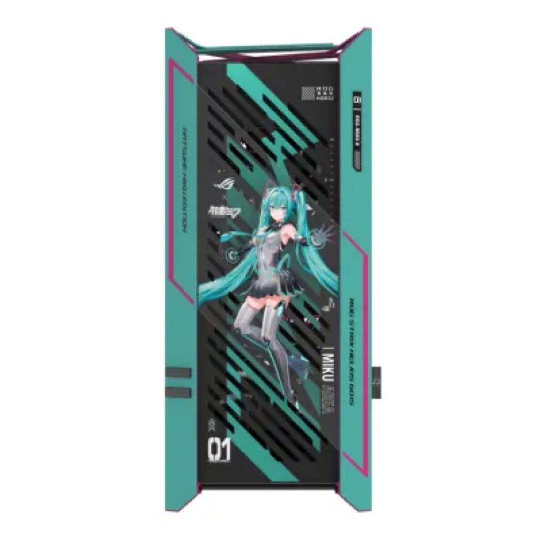 国際限定品　香港ROG Strix Helios II 初音ミクエディション