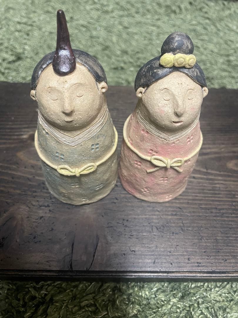 大野素子　雛人形　ペア　ひな祭り