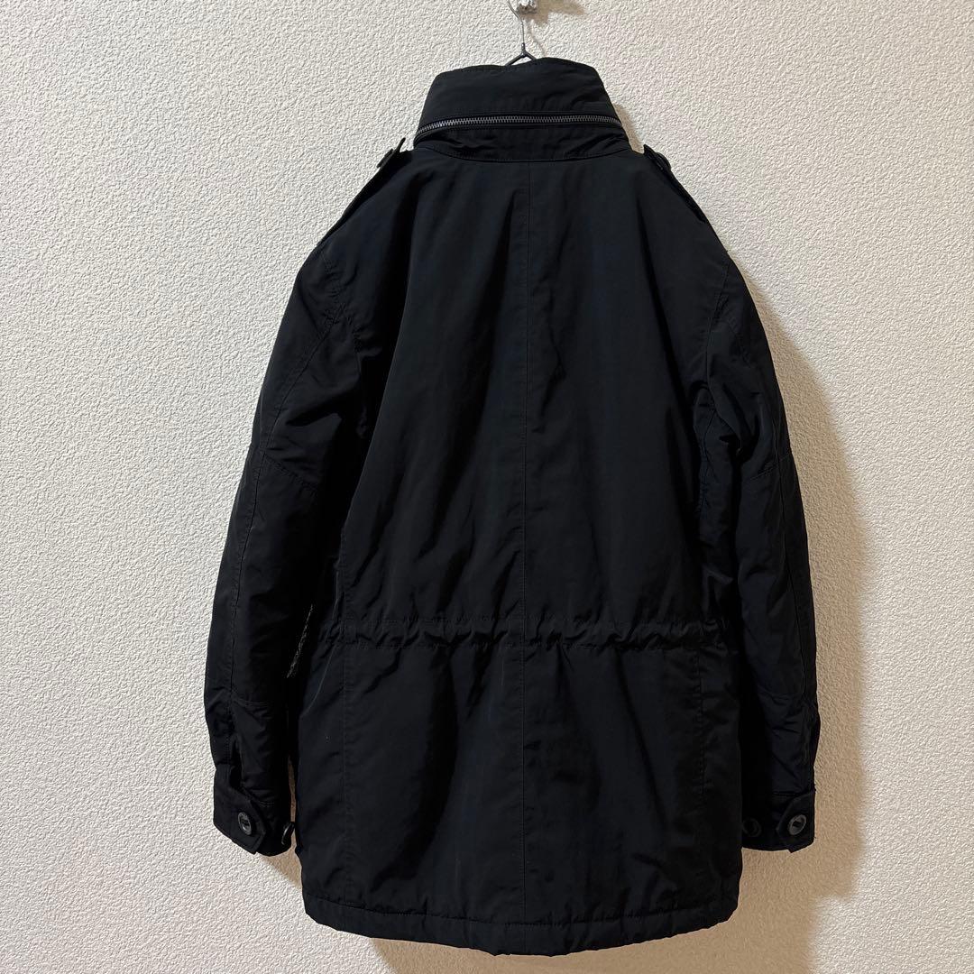 新品同様　ポロラルフローレン ミリタリー ジャケット ファーライナー付　黒　XS