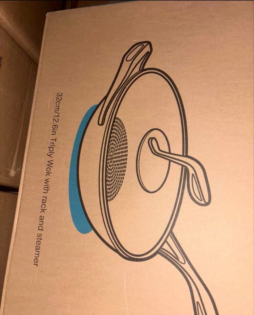 ワ*様 新品Tupperware マストロロッカ 32cm フライパン