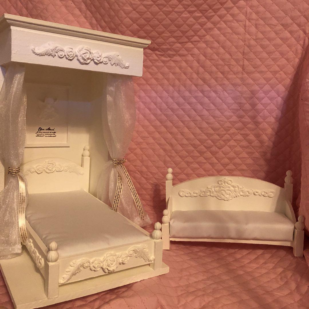 nana様❤️専用　　オビツ　プリンセス天蓋ベット&ソファーの２点セット