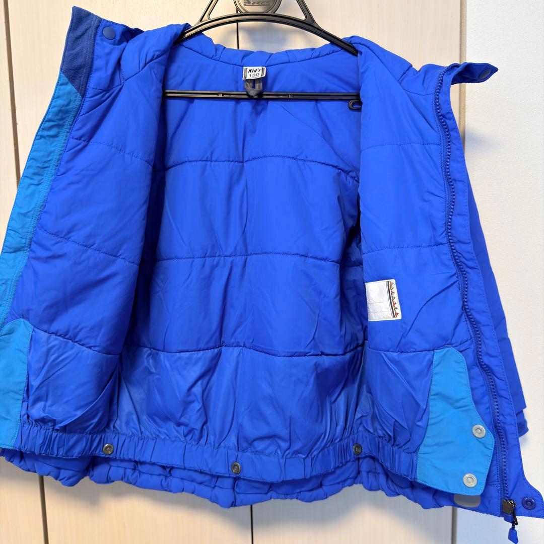 【130サイズ】mont-bell（モンベル）子ども用スキーウェア上下セット