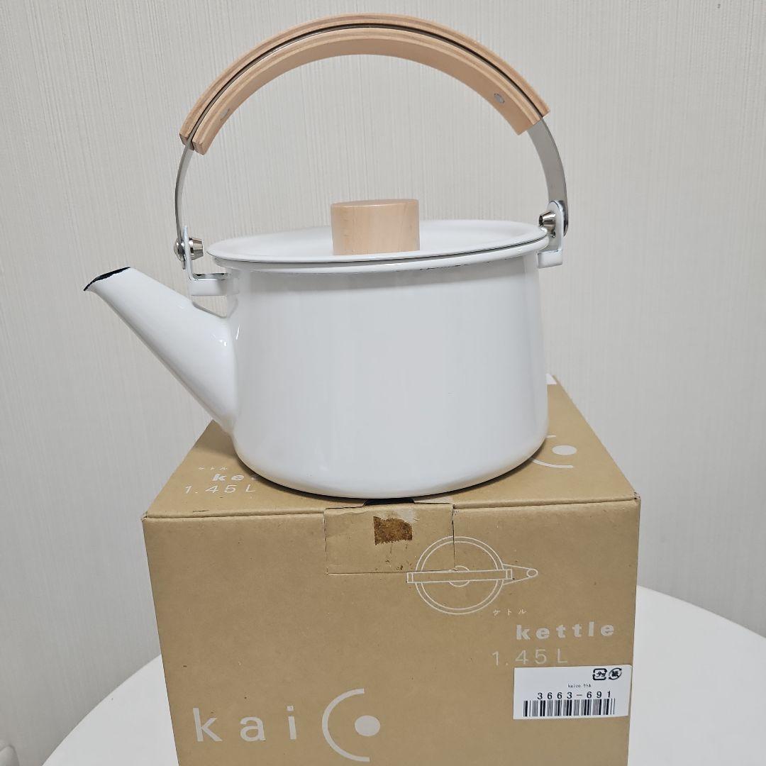 kaico カイコ ケトル 1.45L ホワイト