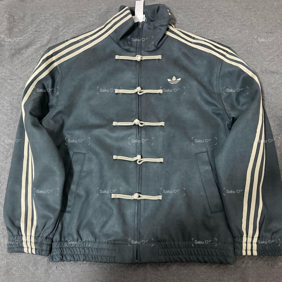 adidasアディダス 中国限定 蛇年トラックジャケットダーククレーSサイズ