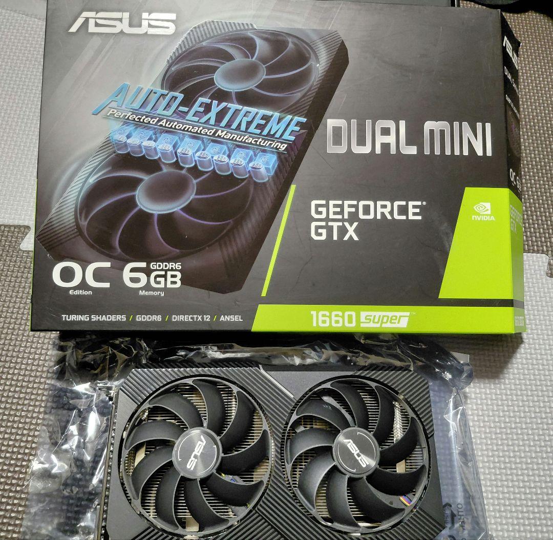 グラフィックボード・グラボ・ビデオカード ASUS GeForce GTX 1660 Super OC 6GB