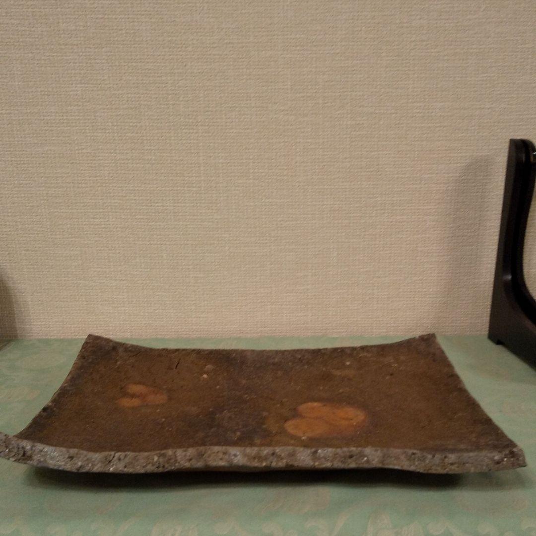 備前焼 飾り皿 大皿 盛り皿