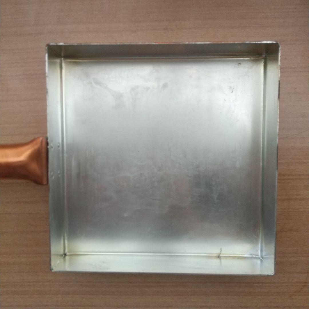 木屋 玉子焼き鍋 銅製 錫めっき 18cm 未使用
