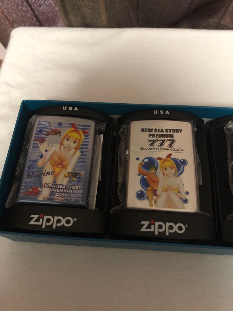 RAKUDO新海物語ジッポライター