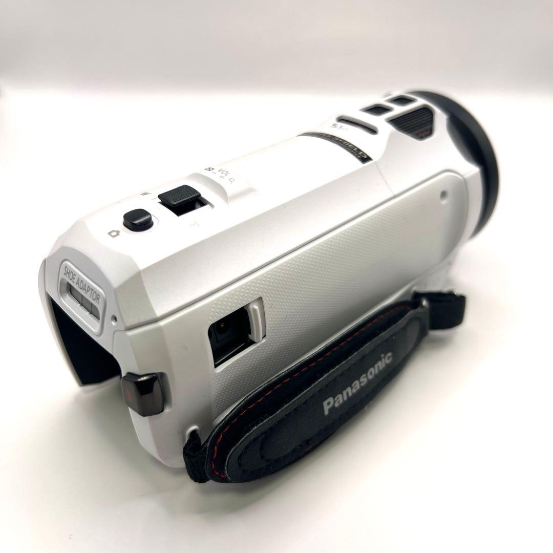 超美品　Panasonic HC-VX985M 4Kビデオカメラ　ホワイト