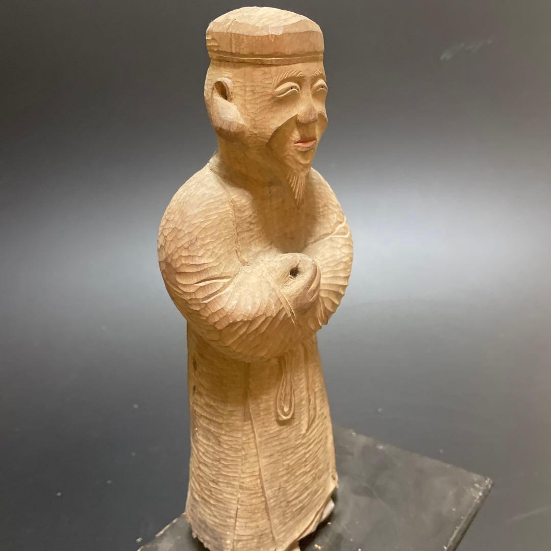 時代物　木喰仏　在名あり　仏像