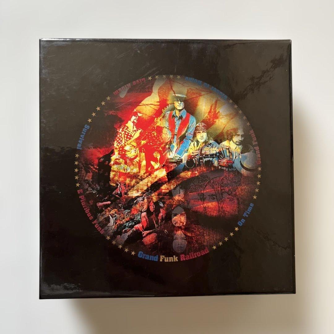 グランド・ファンク・レイルロード紙ジャケットCD6種・ボックスセット①特典帯付き