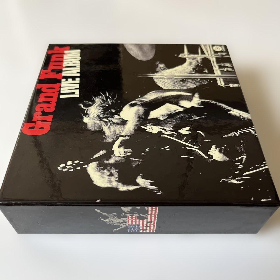 グランド・ファンク・レイルロード紙ジャケットCD6種・ボックスセット①特典帯付き