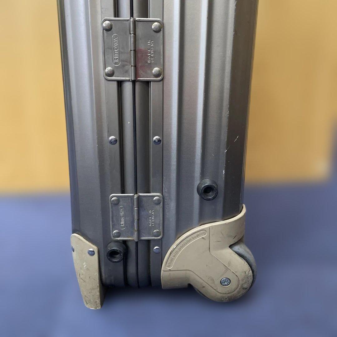 RIMOWAリモワ　トパーズ　チタニウム　2輪　32L