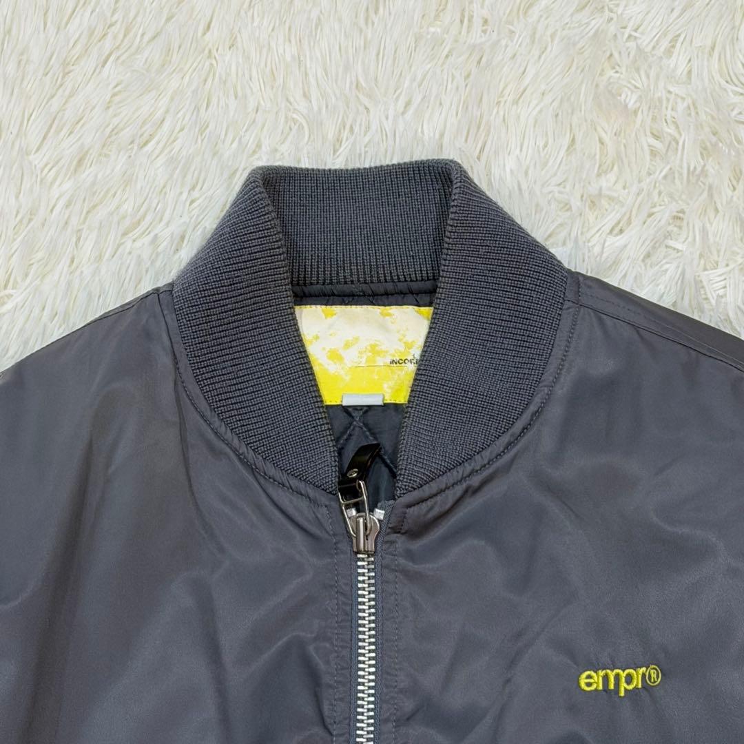 1843　EMPIRE エンパイア　MA-1フライトジャケット　L　グレー