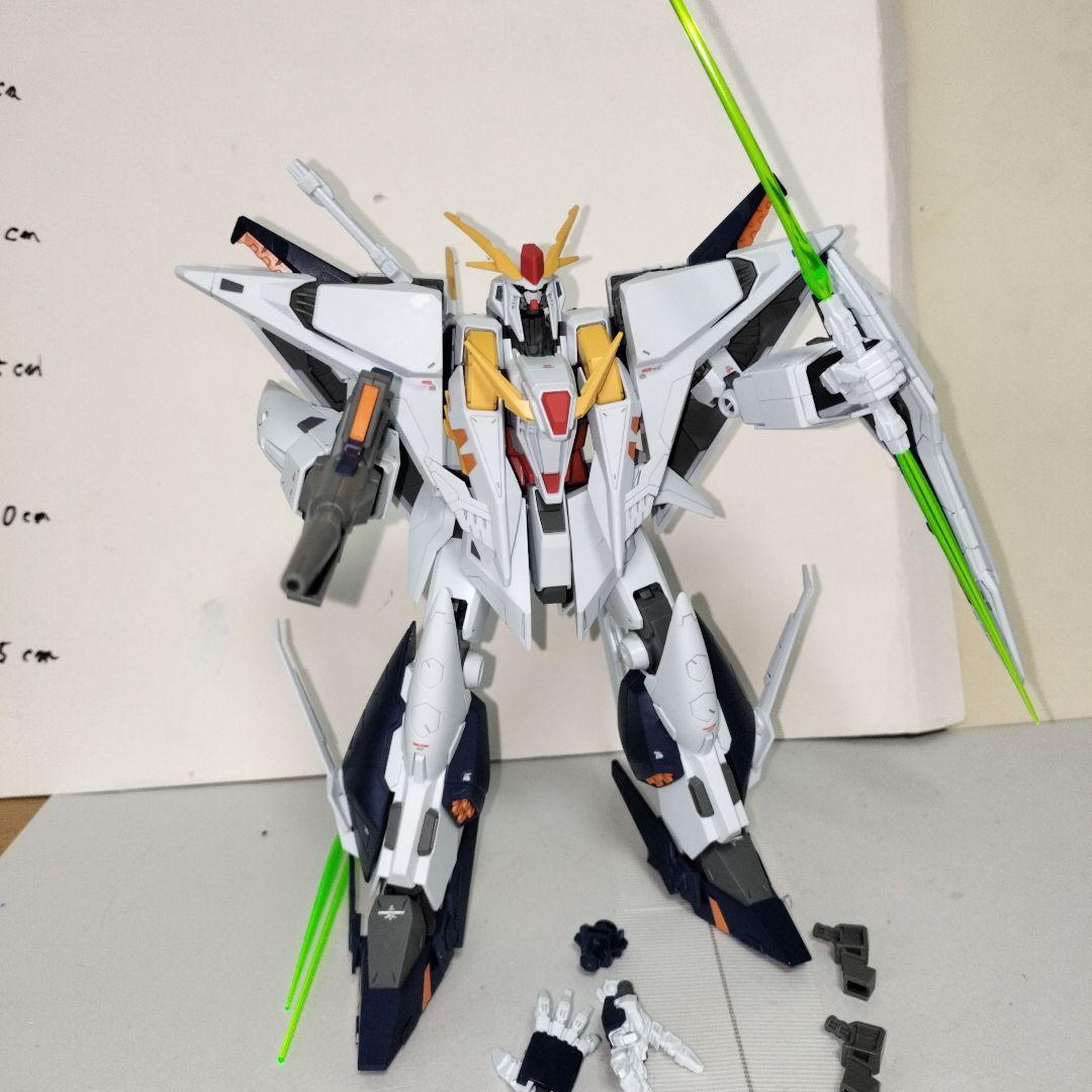 H*】様 HG 1/144 クスィーガンダム 閃光のハサウェイ 塗装完成品 ガン