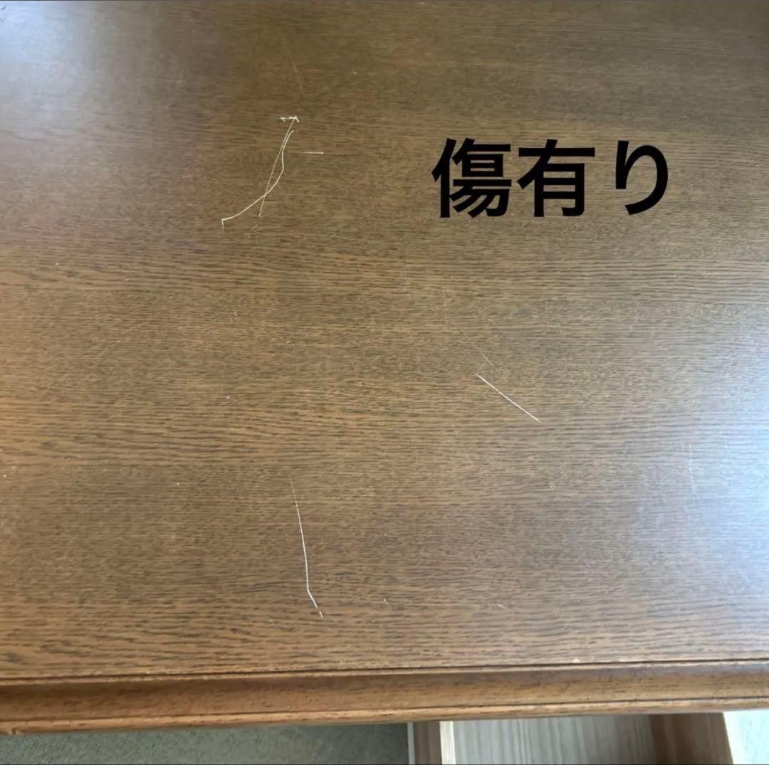 片袖書斎机 デスク パソコンデスク ナラ天然杢 起立木工